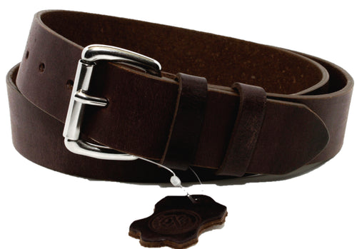 Amish Full-Grain Buffalo Belt — Made in USA