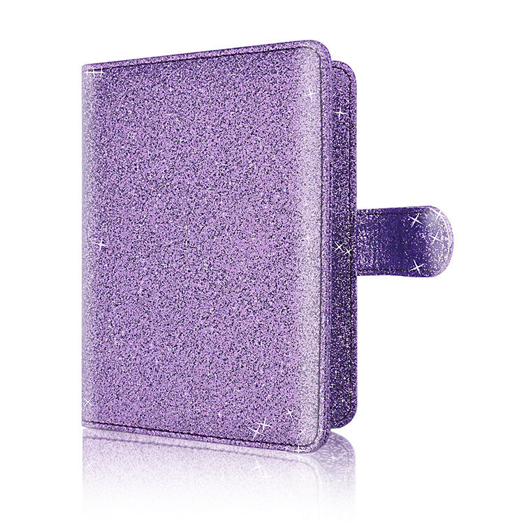 Purple, strap closure