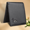 Slim bifold wallet, black