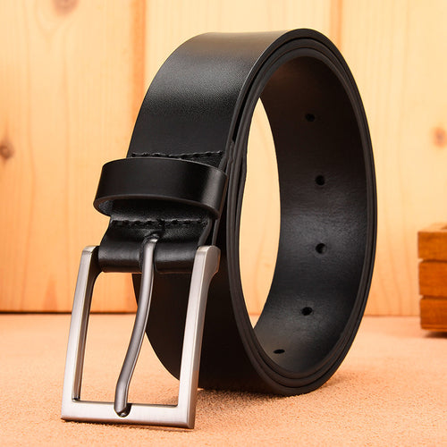 Classic pin-buckle belt